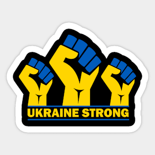 Ukraine Strong Sticker